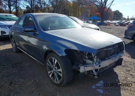 2017 Mercedes-Benz C 300 4Matic from USA, damaged, VIN 55SWF4KB4HU186541